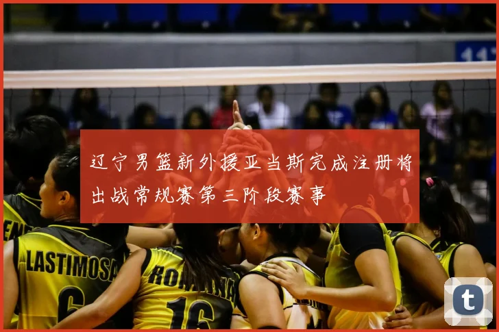 辽宁男篮新外援亚当斯完成注册将出战常规赛第三阶段赛事